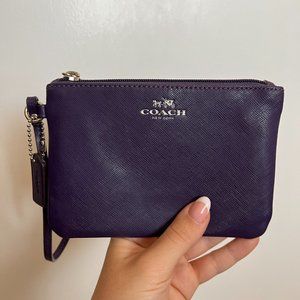Coach Coin Purse in Purple